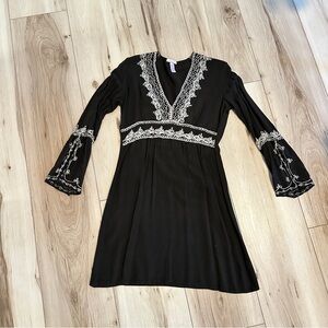 Vanesska Calypso 100% cotton Embroidered Dress made in Morocco